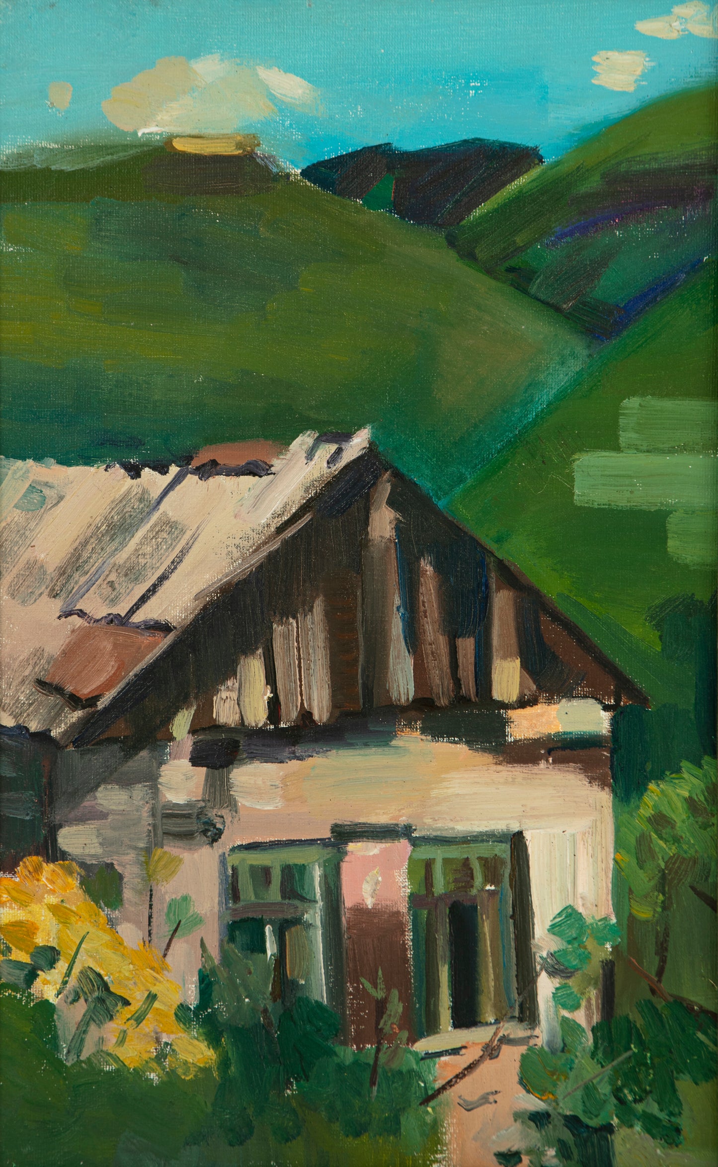 ''Ijevan'',Size-40x25, Medium-oil on canvas, 2019