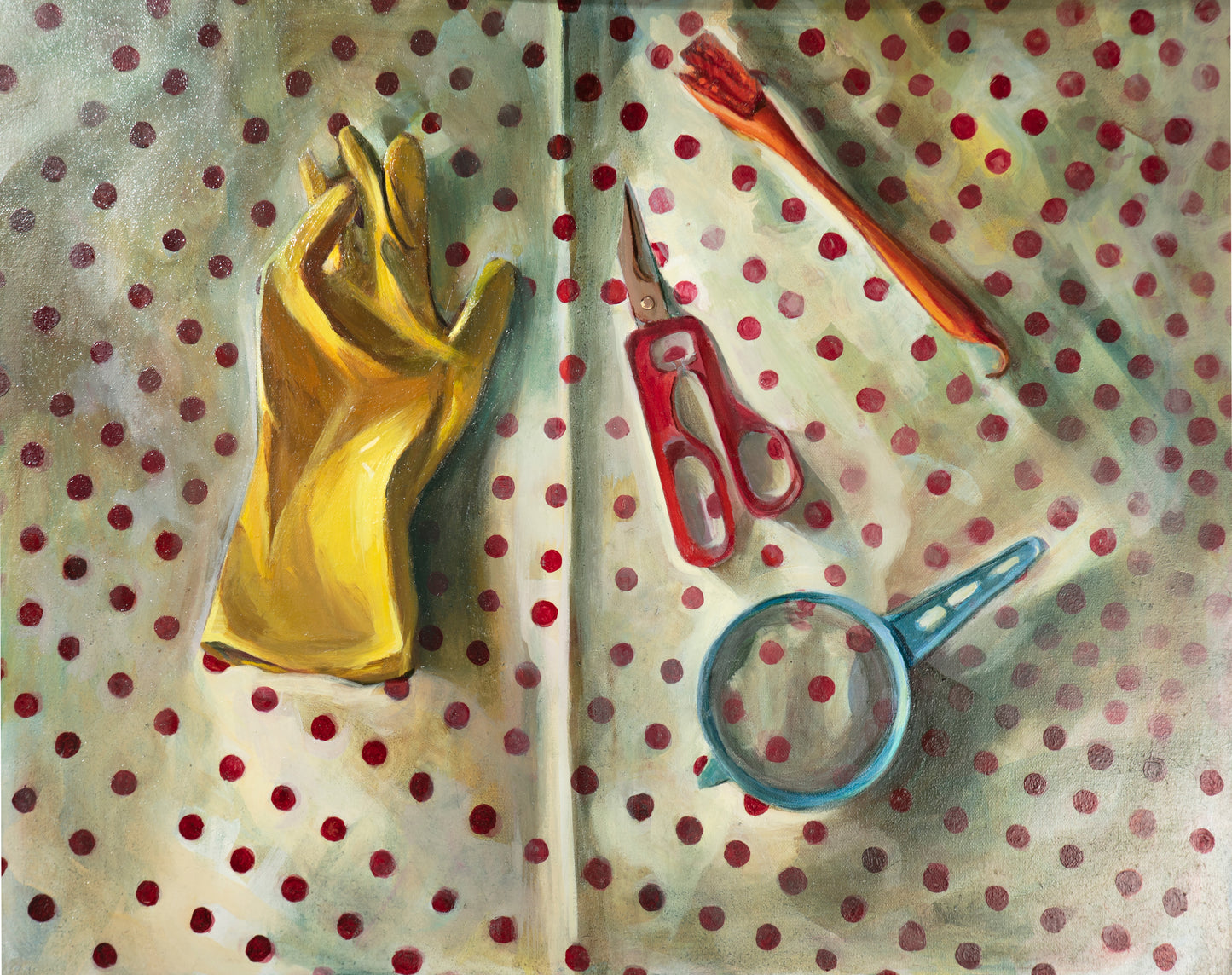 ''Still life'',Size-60x75, Medium-oil on canvas, 2023