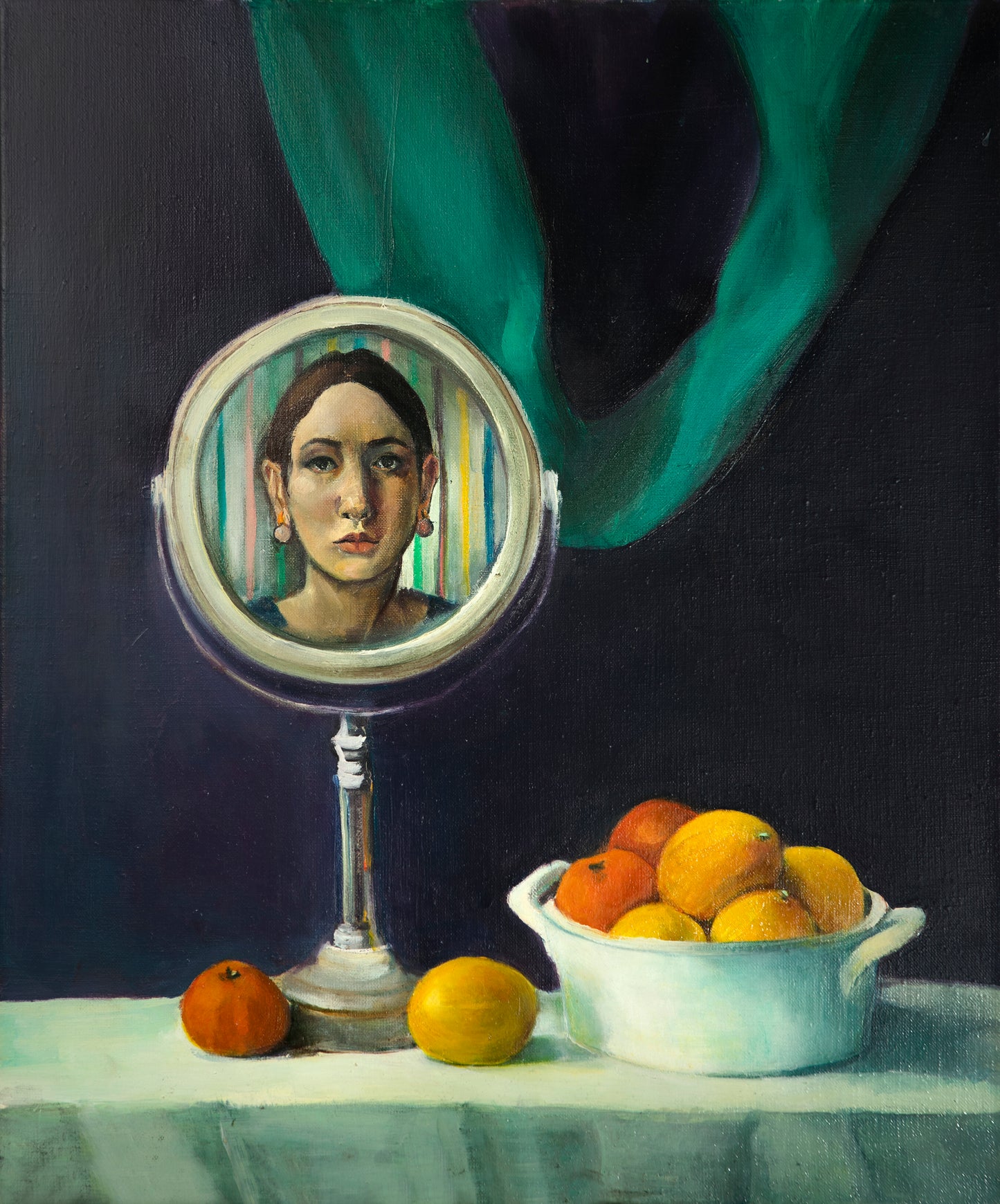 ''Still life'',Size-50x60, Medium-oil on canvas, 2019