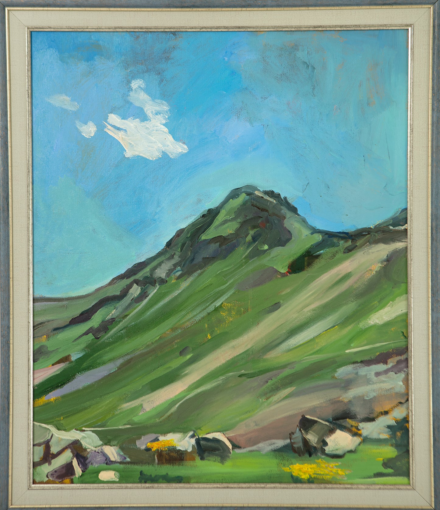 ''Ughtasar'', Size-50x60, Medium - oil on canvas, 2022