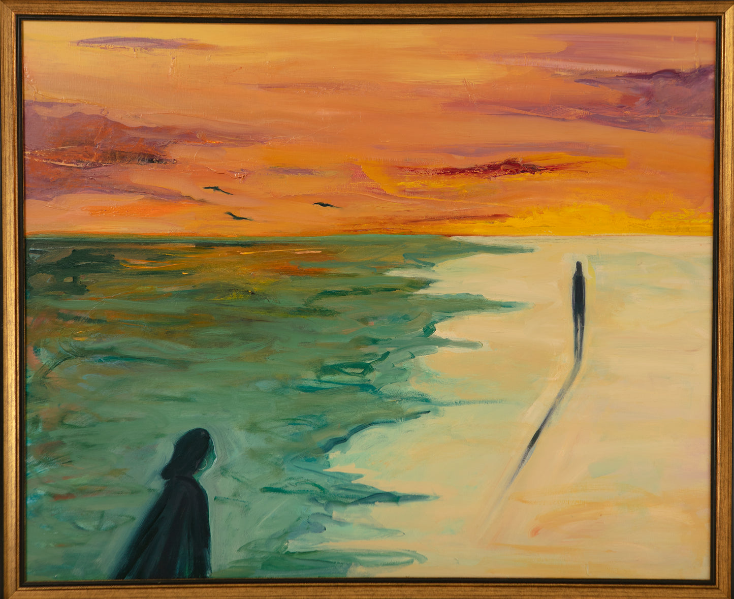 ''Self-Portrait'',Size-80x65, Medium-oil on canvas, 2022