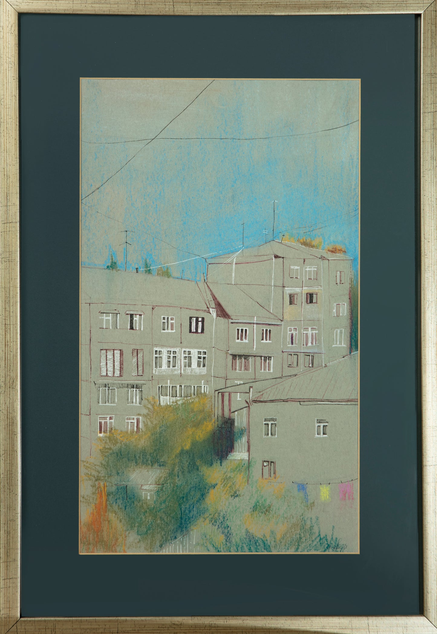 ''Memories'', Size-36x22, Medium-paper, mixed technique, 2019