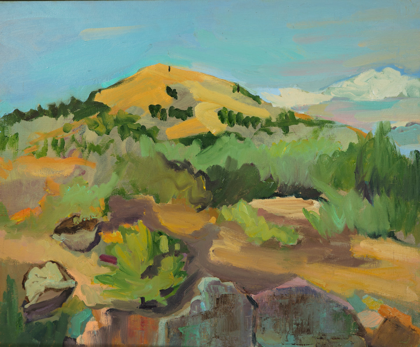 ''Byurakan'',Size-50x60, Medium-oil on canvas, 2022