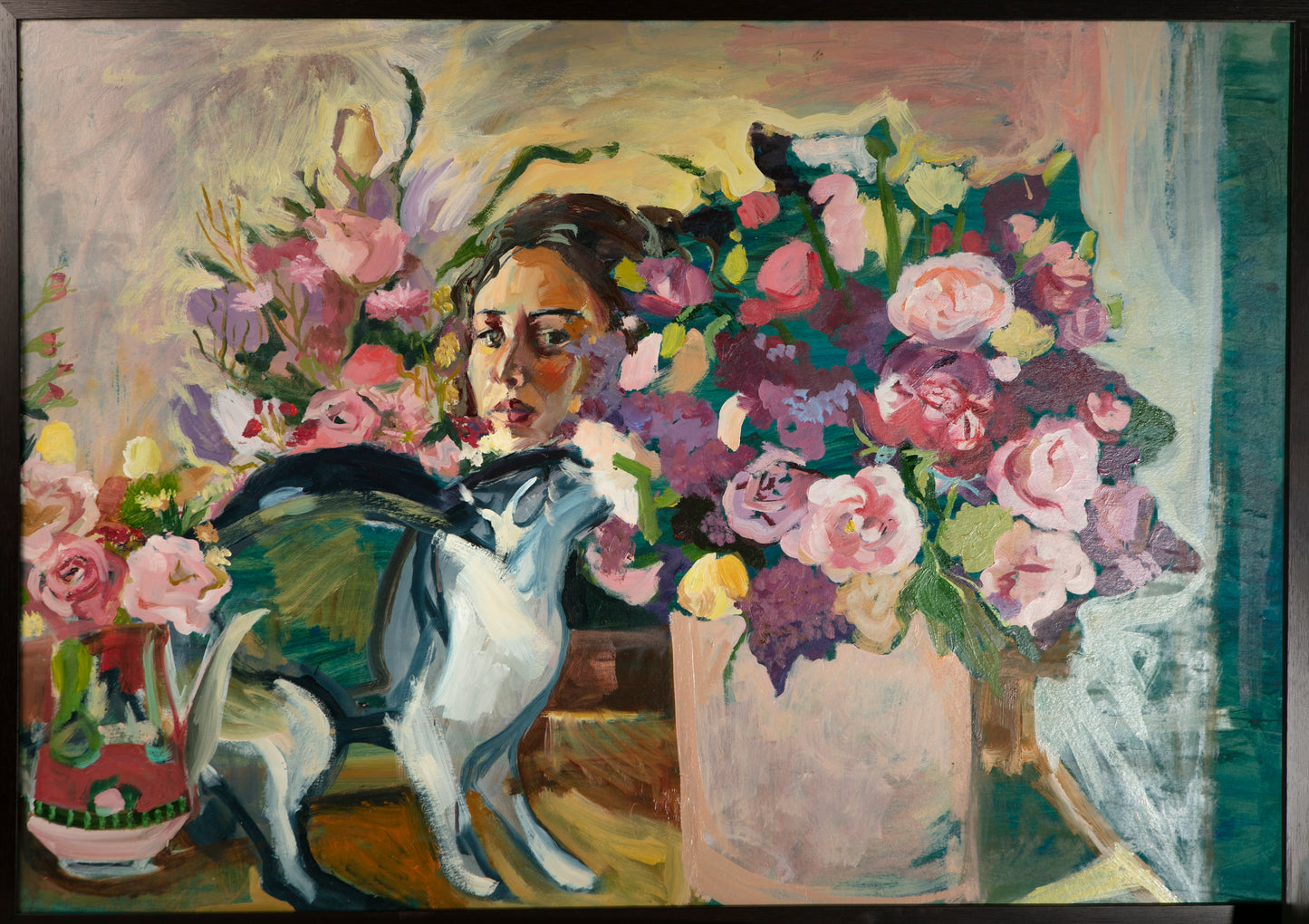 ''Fragrance'', Size-70x100, Medium -oil on cardboard, 2023